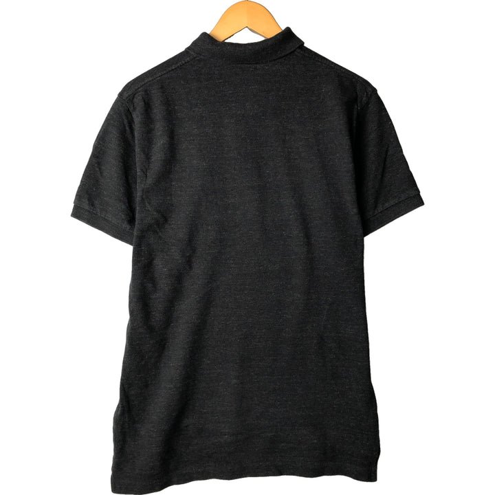 Ralph Lauren POLO RALPH LAUREN CLASSIC FIT short sleeve polo shirt men's XL equivalent cotton black type Vintage Second Hand