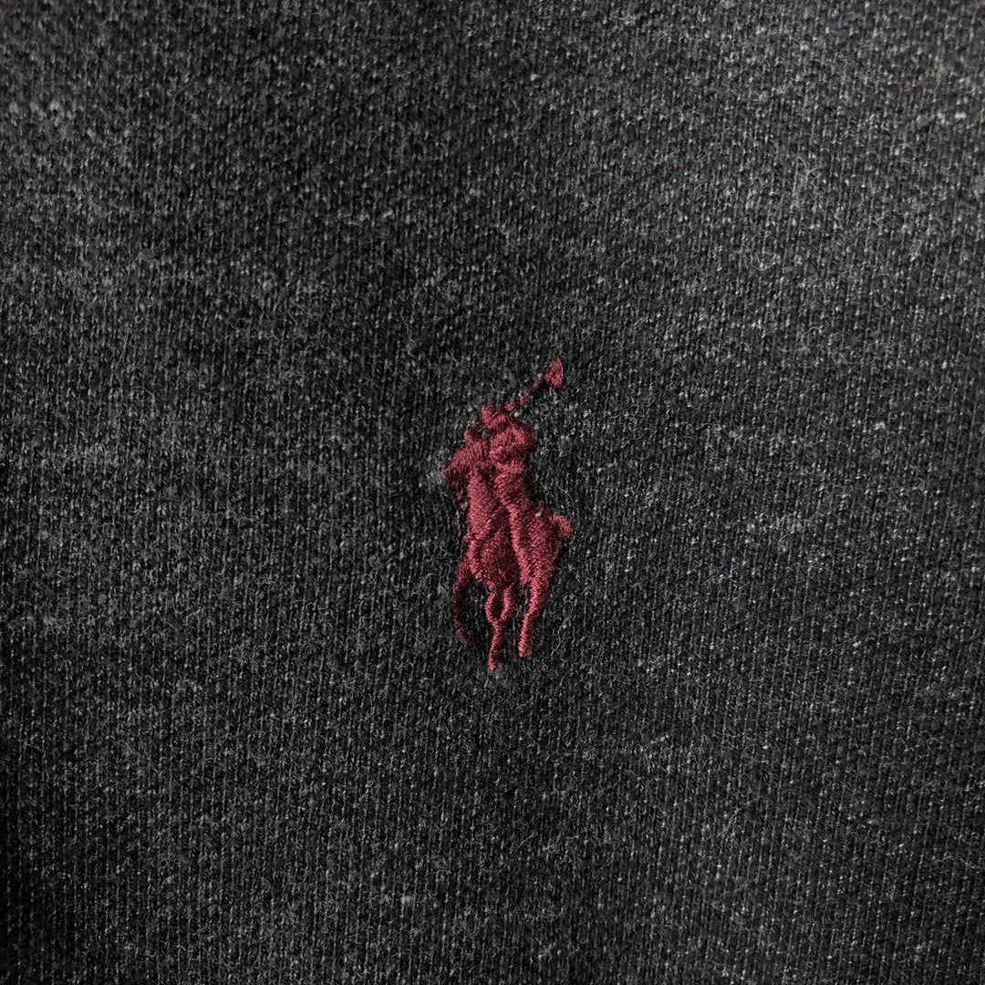 Ralph Lauren POLO RALPH LAUREN CLASSIC FIT short sleeve polo shirt men's XL equivalent cotton black type Vintage Second Hand