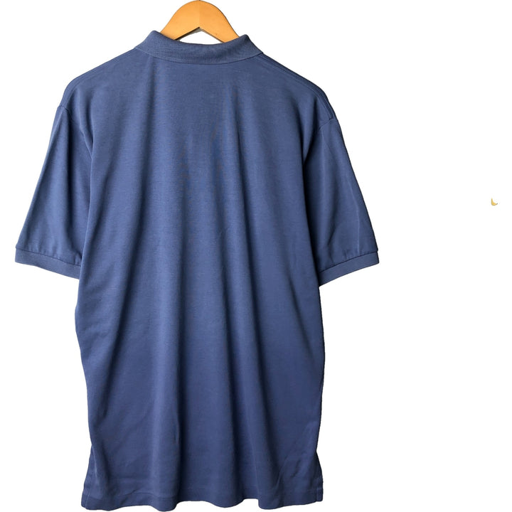 Ralph Lauren POLO by Ralph Lauren short sleeve polo shirt, men's size M cotton Blue type light blue Vintage Second Hand