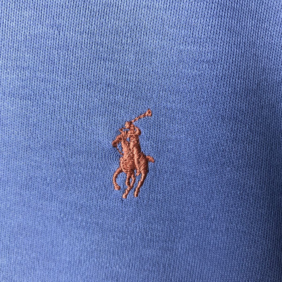 Ralph Lauren POLO by Ralph Lauren short sleeve polo shirt, men's size M cotton Blue type light blue Vintage Second Hand