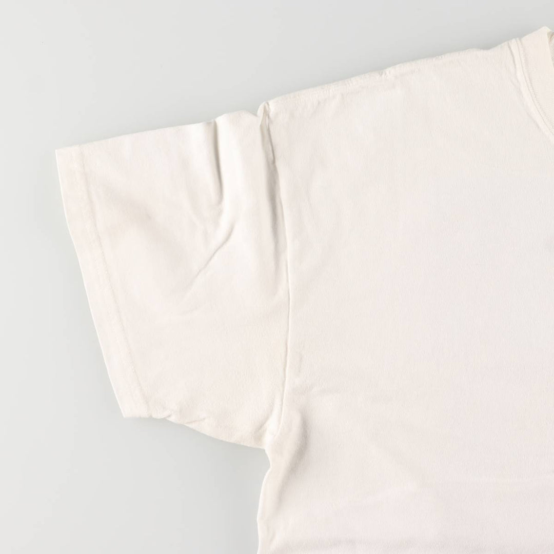 Hanes In-N-Out Burger Advertising T-Shirt, Men's Size L unclear white type Vintage Second Hand