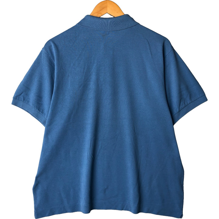 Lacoste LACOSTE French design short sleeve polo shirt size 6 men's XL equivalent cotton Blue type light blue Vintage Second Hand