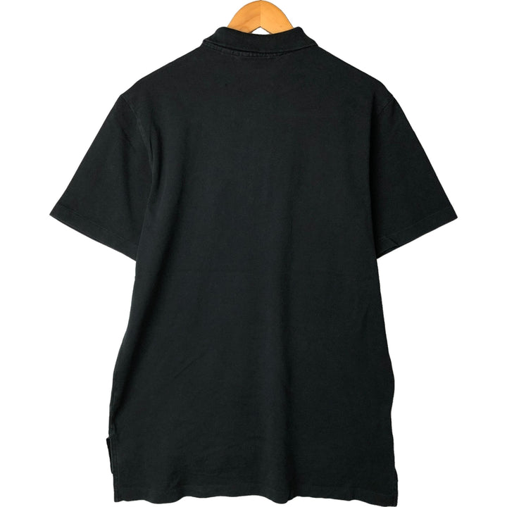 Ralph Lauren POLO GOLF Short Sleeve Polo Shirt Men's M Pima Cotton black type Vintage Second Hand