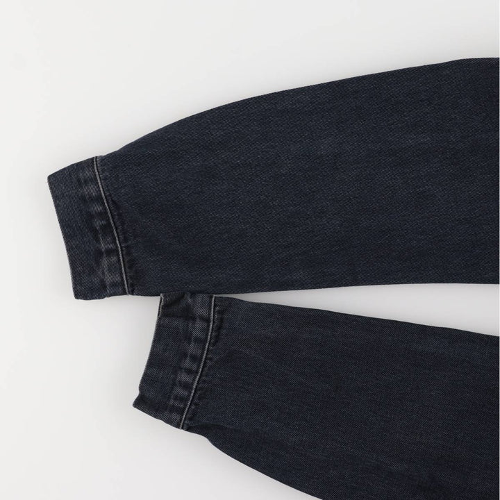 Levi's 70500-0473 Euro Model Black Denim Jacket, Men's Size L cotton black type Vintage Second Hand