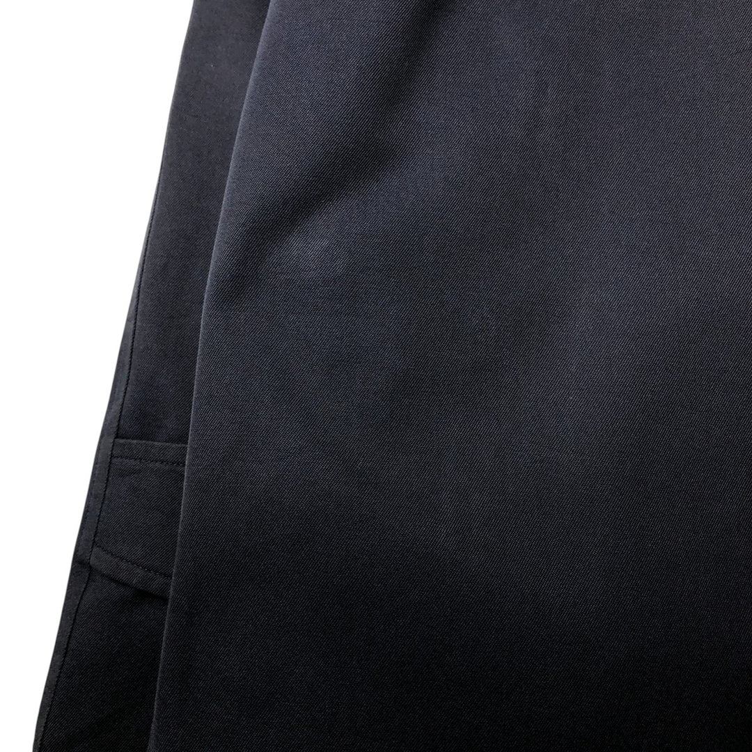 Burberry's London Balmacaan Coat, Made in England, Men's Size L cotton navy blue type Vintage Second Hand