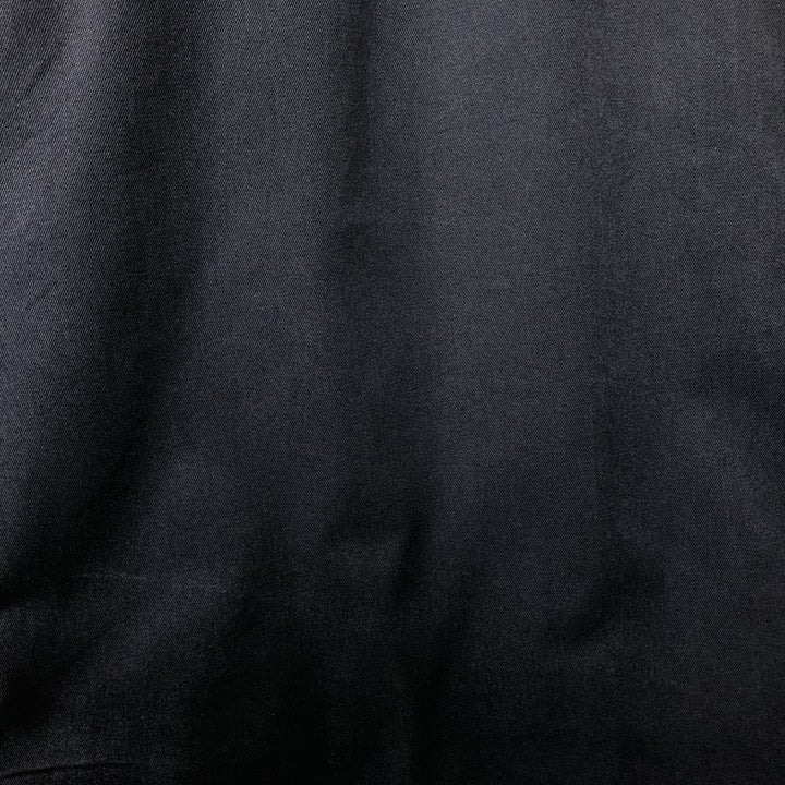 Burberry's London Balmacaan Coat, Made in England, Men's Size L cotton navy blue type Vintage Second Hand