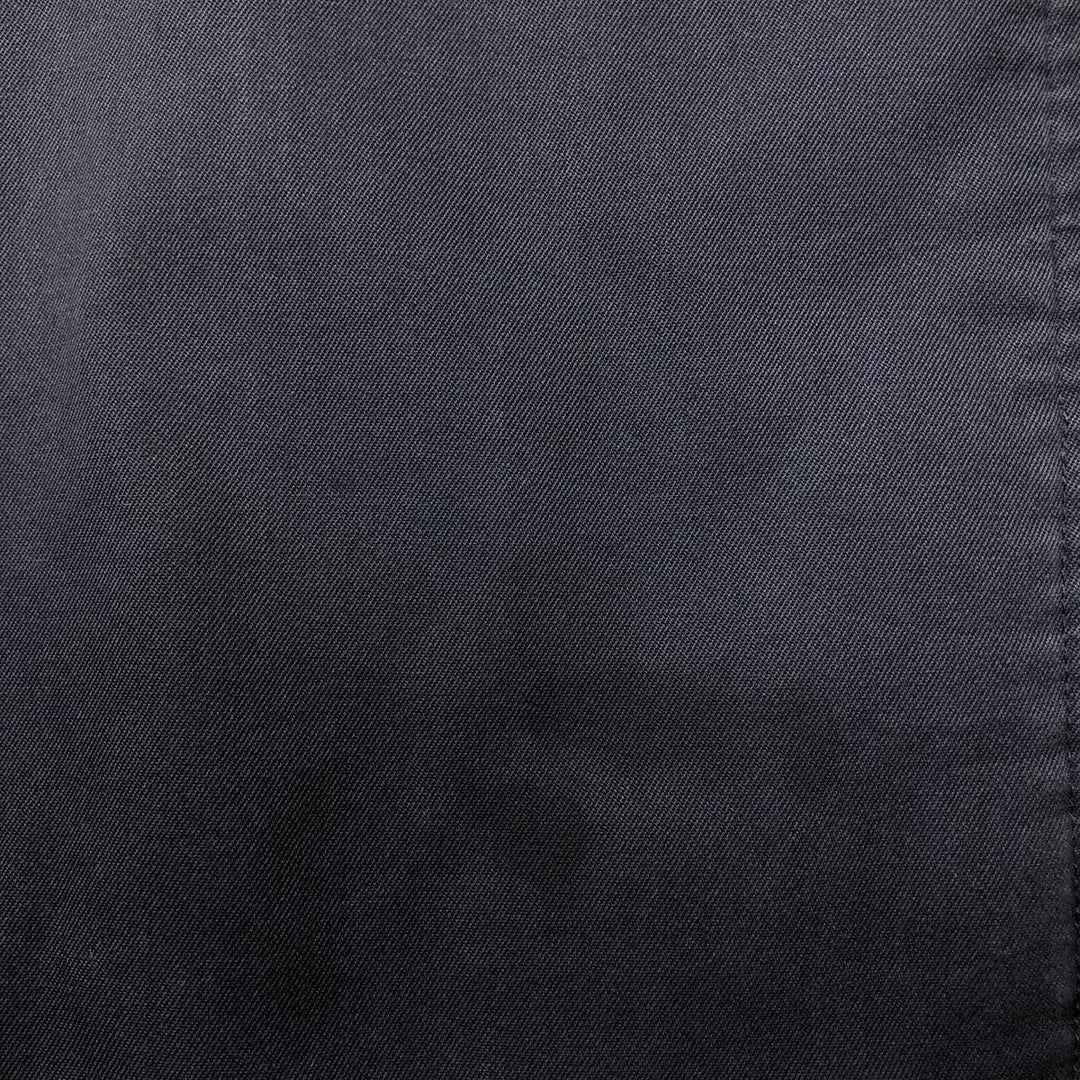 Burberry's London Balmacaan Coat, Made in England, Men's Size L cotton navy blue type Vintage Second Hand