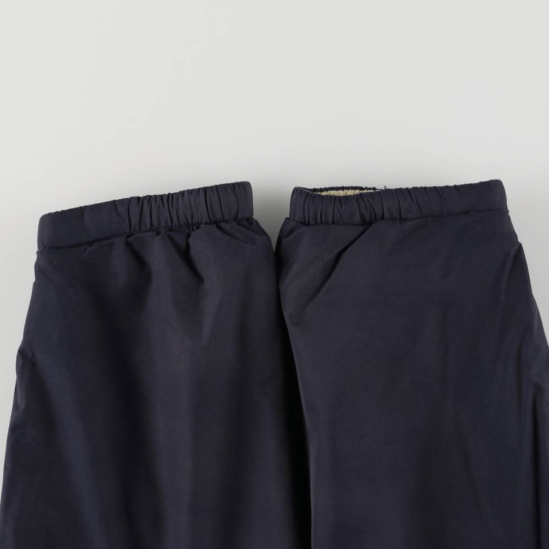 90'S Nautica reversible padded puffer jacket, men's size L polyester navy blue type Vintage Second Hand