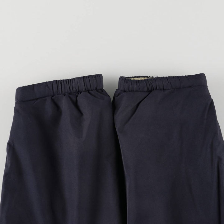 90'S Nautica reversible padded puffer jacket, men's size L polyester navy blue type Vintage Second Hand