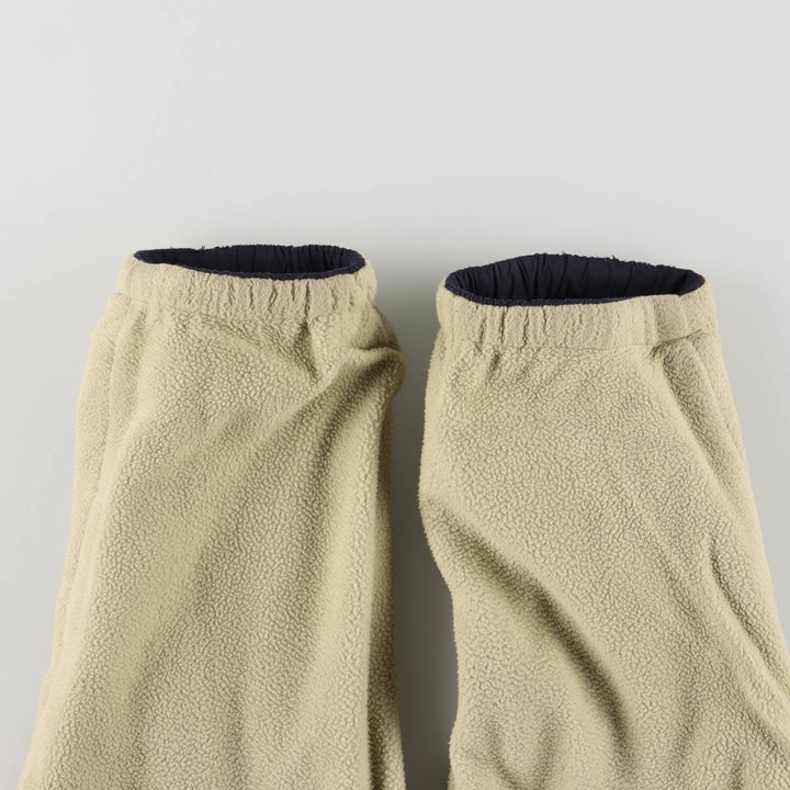 90'S Nautica reversible padded puffer jacket, men's size L polyester navy blue type Vintage Second Hand