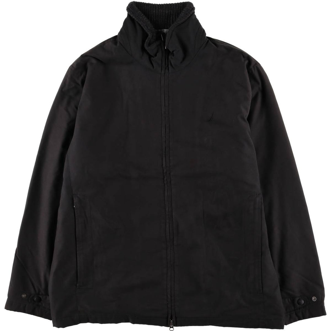 2000'S ~ Nautica padded puffer jacket, men's size M Nylon black type Vintage Second Hand