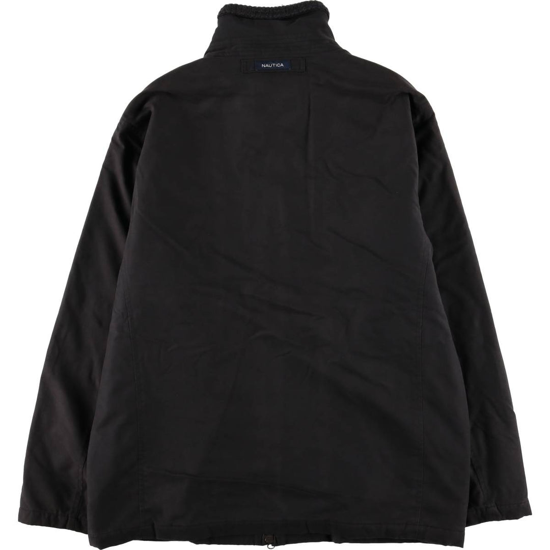 2000'S ~ Nautica padded puffer jacket, men's size M Nylon black type Vintage Second Hand