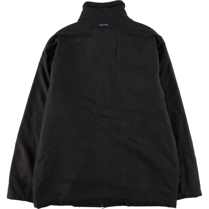 2000'S ~ Nautica padded puffer jacket, men's size M Nylon black type Vintage Second Hand