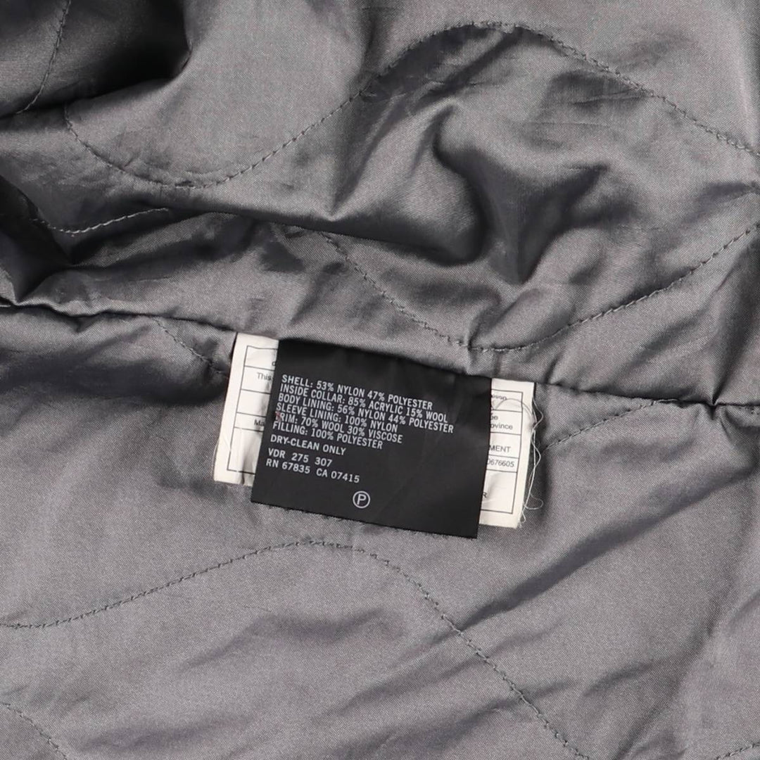 2000'S ~ Nautica padded puffer jacket, men's size M Nylon black type Vintage Second Hand