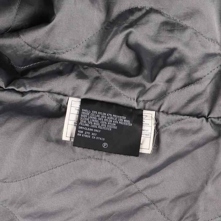 2000'S ~ Nautica padded puffer jacket, men's size M Nylon black type Vintage Second Hand