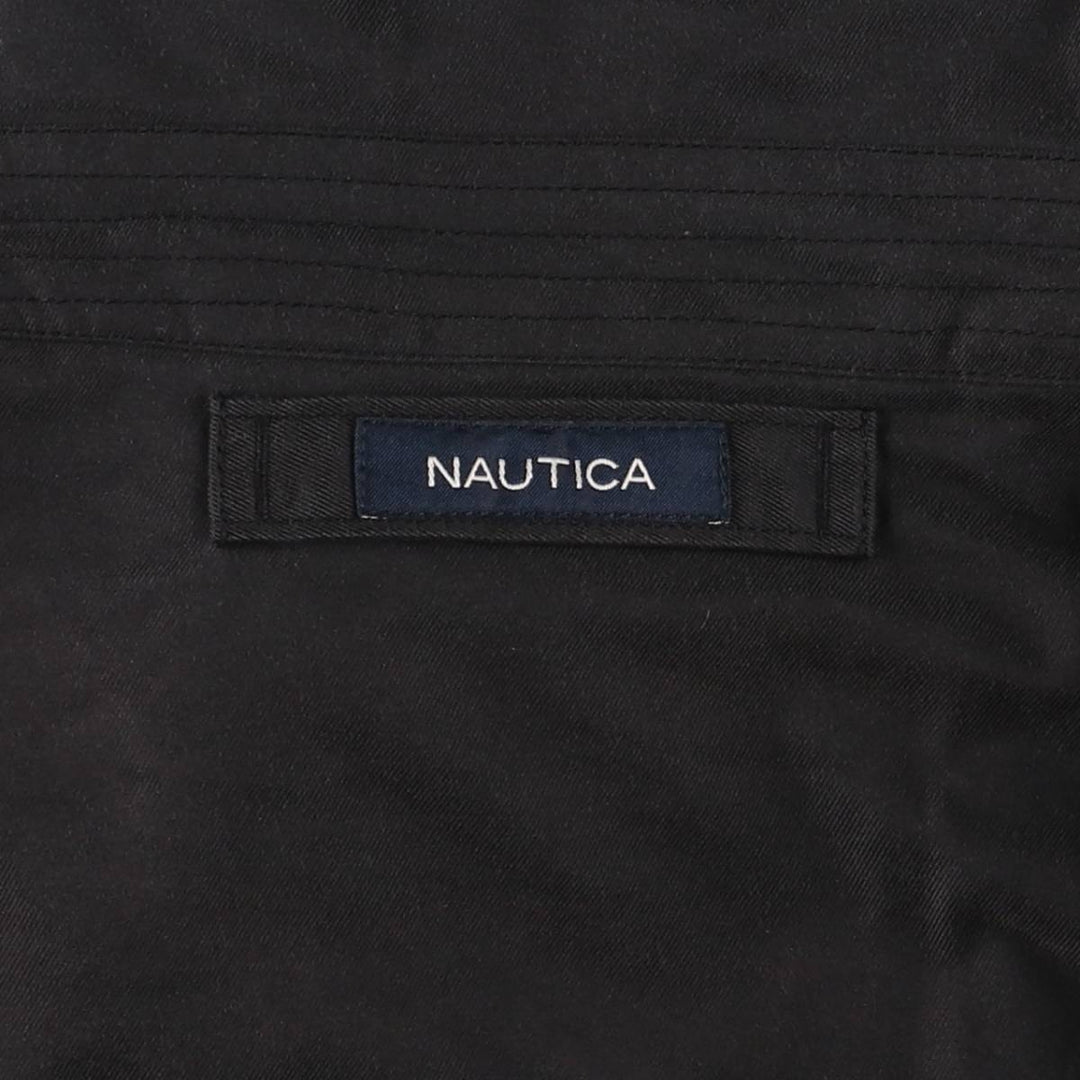 2000'S ~ Nautica padded puffer jacket, men's size M Nylon black type Vintage Second Hand