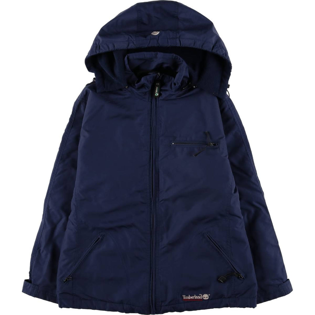 90s-00'S Timberland PEREORMANCE nylon parka, men's size XL Nylon navy blue type Vintage Second Hand