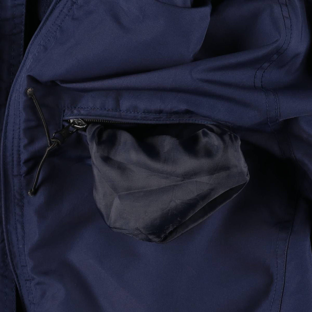 90s-00'S Timberland PEREORMANCE nylon parka, men's size XL Nylon navy blue type Vintage Second Hand