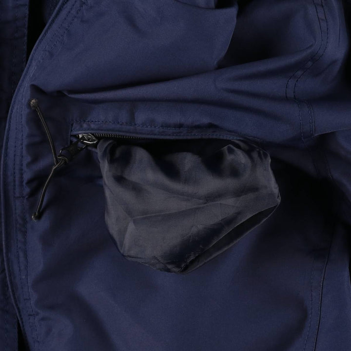 90s-00'S Timberland PEREORMANCE nylon parka, men's size XL Nylon navy blue type Vintage Second Hand