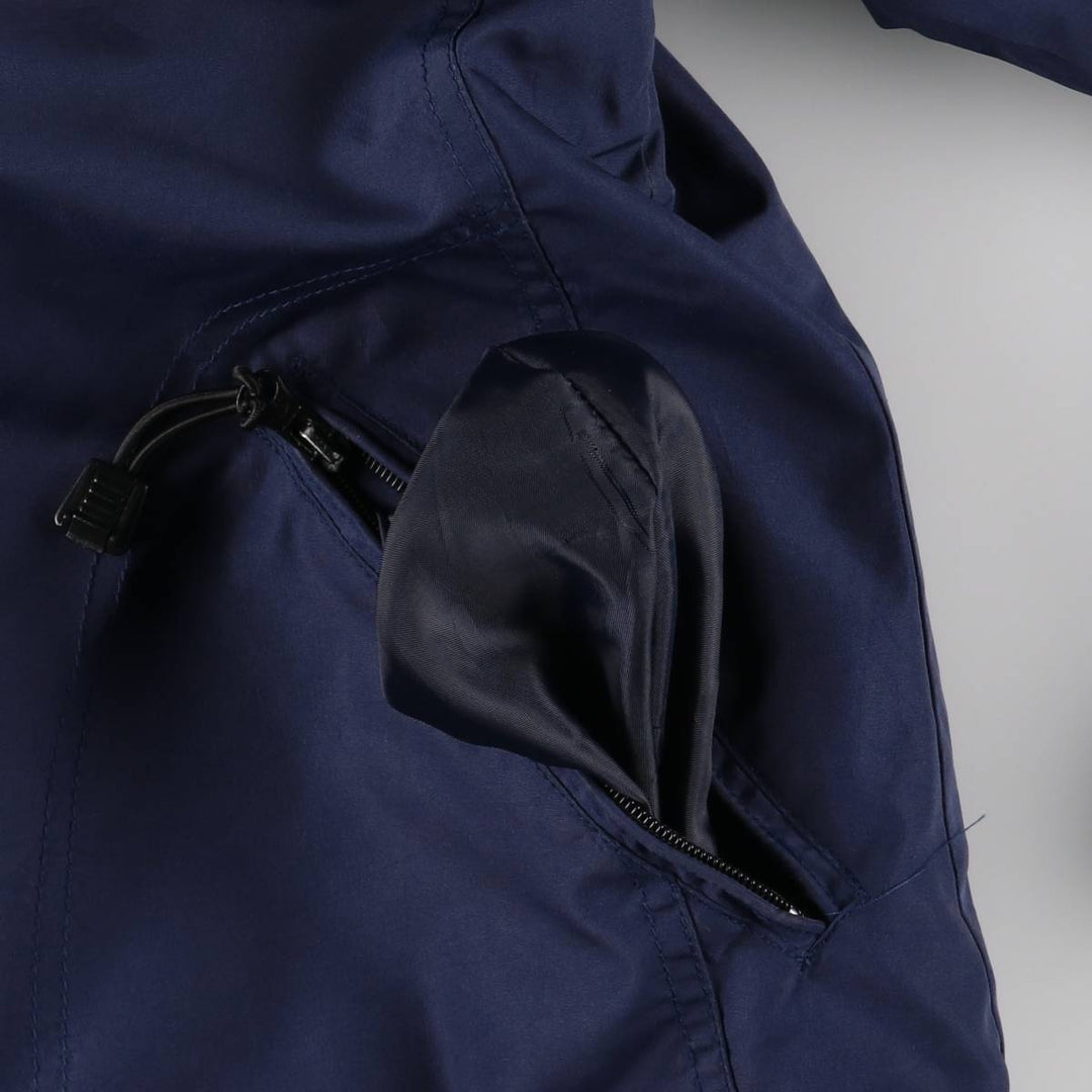 90s-00'S Timberland PEREORMANCE nylon parka, men's size XL Nylon navy blue type Vintage Second Hand