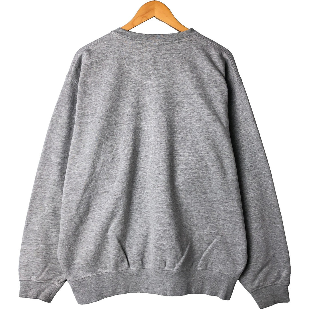 2000'S Nike Team College Sweatshirt, Men's Size XL cotton gray type Vintage Second Hand