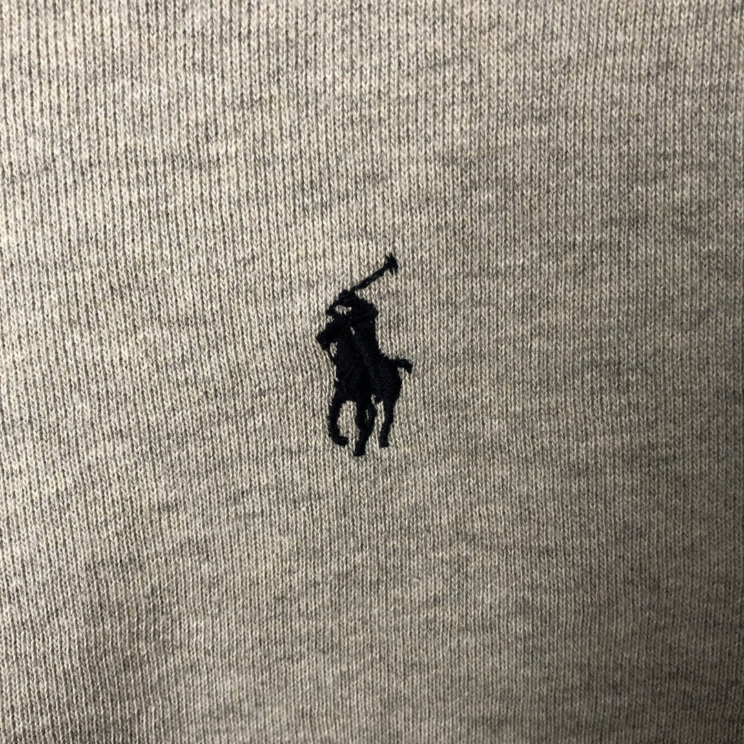 Ralph Lauren POLO by Ralph Lauren One Point Logo Sweatshirt Trainer Men's M size cotton gray type Vintage Second Hand