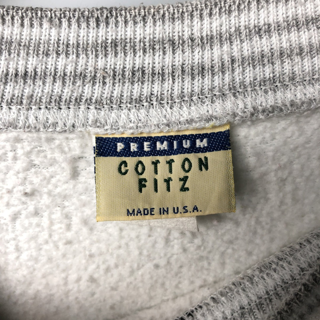 COTTON FITZ FERRARI Ferrari Advertising Sweatshirt, Men's XL unclear gray type Vintage Second Hand