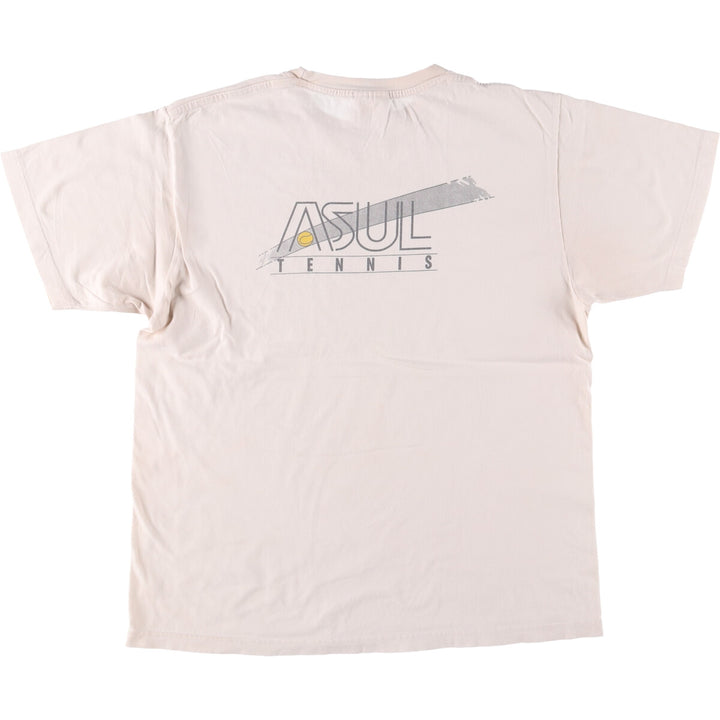 2000'S Nike Print T-shirt, Men's Size L cotton Beige type Vintage Second Hand