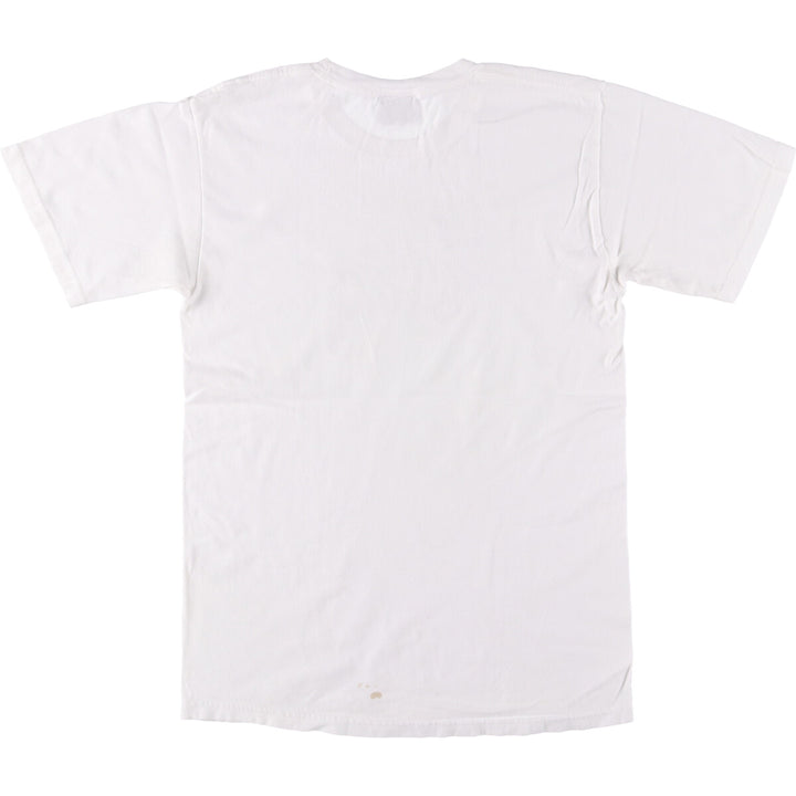 STUSSY surf skate T-shirt, size S for men cotton white type Vintage Second Hand