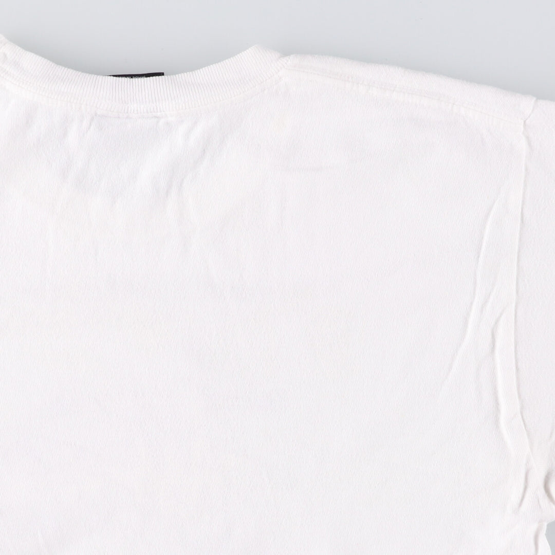 STUSSY surf skate T-shirt, size S for men cotton white type Vintage Second Hand