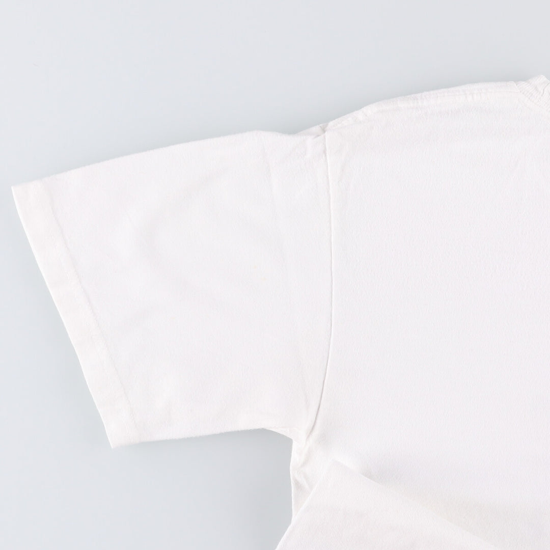 STUSSY surf skate T-shirt, size S for men cotton white type Vintage Second Hand