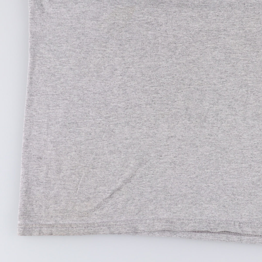 Adidas logo T-shirt, men's size M cotton gray type Vintage Second Hand