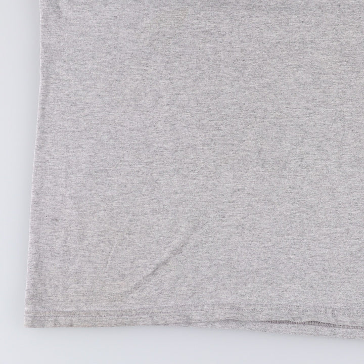 Adidas logo T-shirt, men's size M cotton gray type Vintage Second Hand