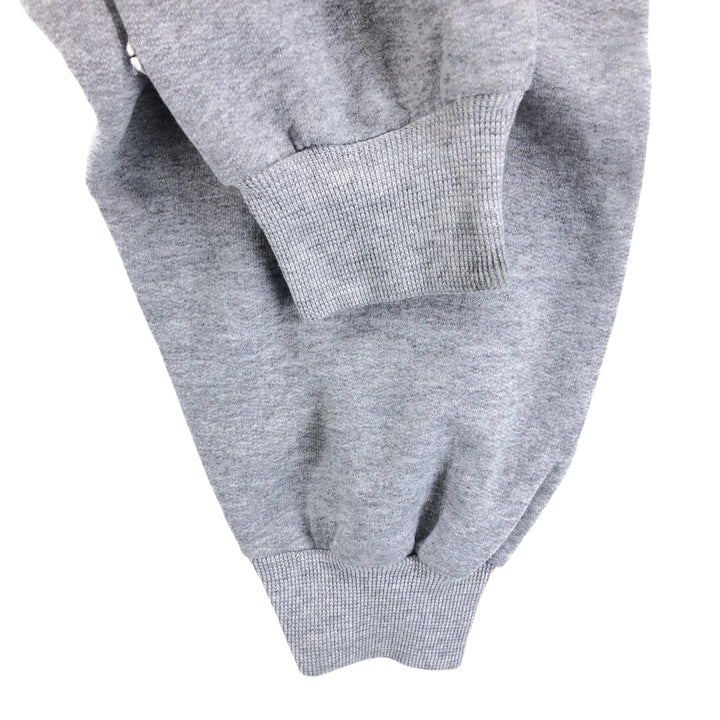 Vintage 90'S Champion triple print logo sweatshirt, size L, men's cotton gray type Vintage Second Hand