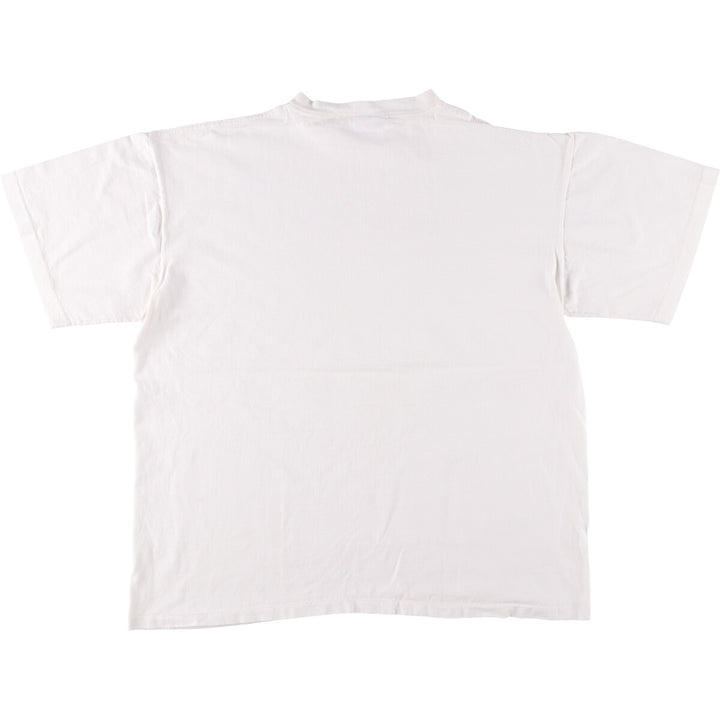 Vintage 90'S "BE AS YOU ARE" printed T-shirt, Made in USA, Men's XL cotton white type Vintage Second Hand