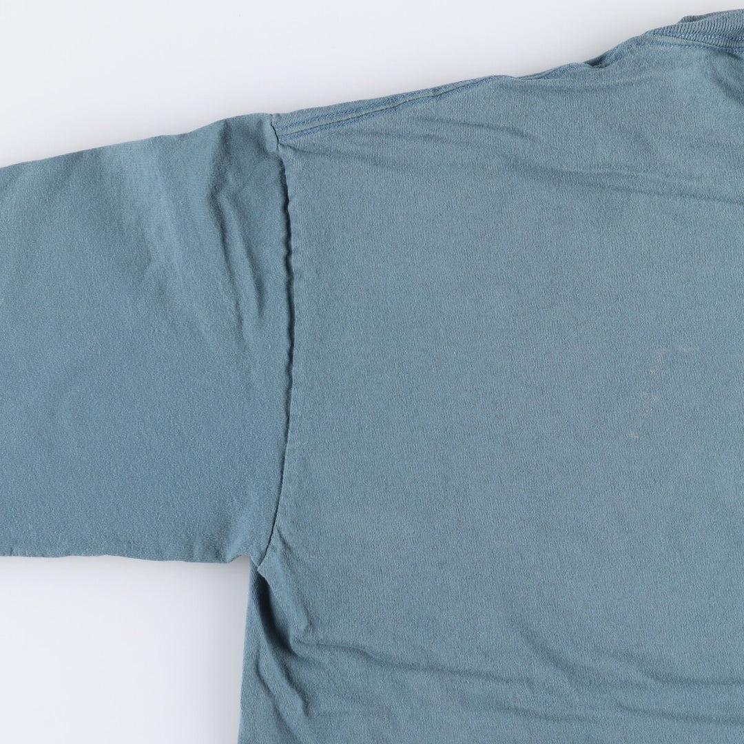 Vintage 90'S CHANGES Parody Print T-Shirt, Made in USA, Men's XL cotton blue type Vintage Second Hand
