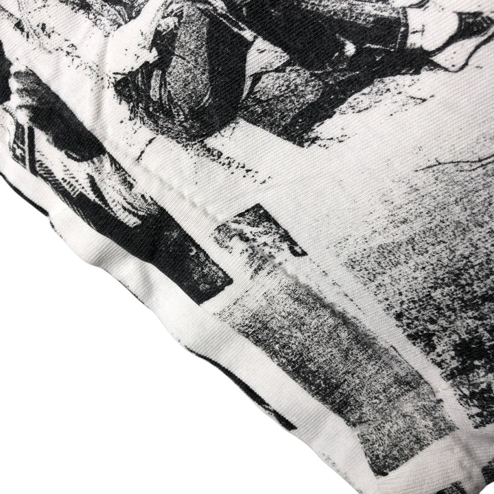 Vintage 90'S All-Over Print Photo T-Shirt, Men's XL unclear white type Vintage Second Hand