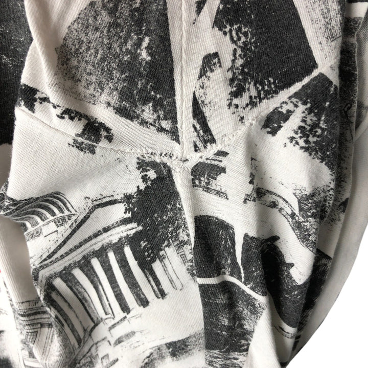 Vintage 90'S All-Over Print Photo T-Shirt, Men's XL unclear white type Vintage Second Hand
