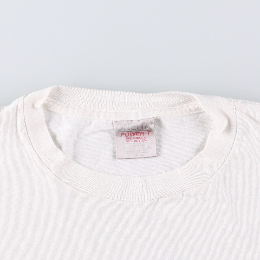 ONEITA John Lennon Band T-Shirt, Men's XL cotton white type Vintage Second Hand