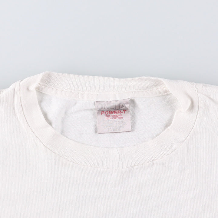 ONEITA John Lennon Band T-Shirt, Men's XL cotton white type Vintage Second Hand