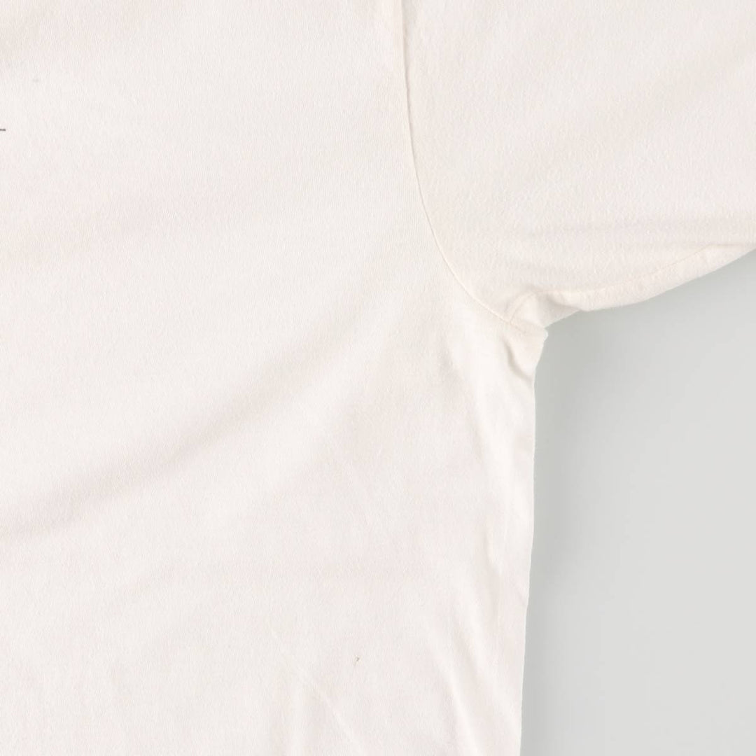 Futuroscope Futuro Print T-Shirt, Made in France, Men's XL cotton white type Vintage Second Hand