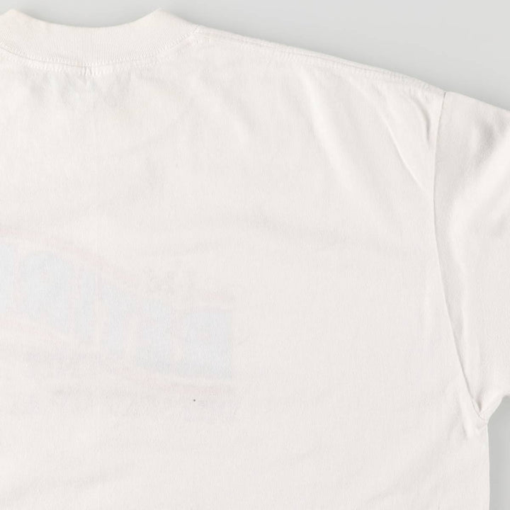 Vintage 80s-90'S Shoebox Greetings Message Print T-Shirt, Made in USA, Men's XL cotton white type Vintage Second Hand