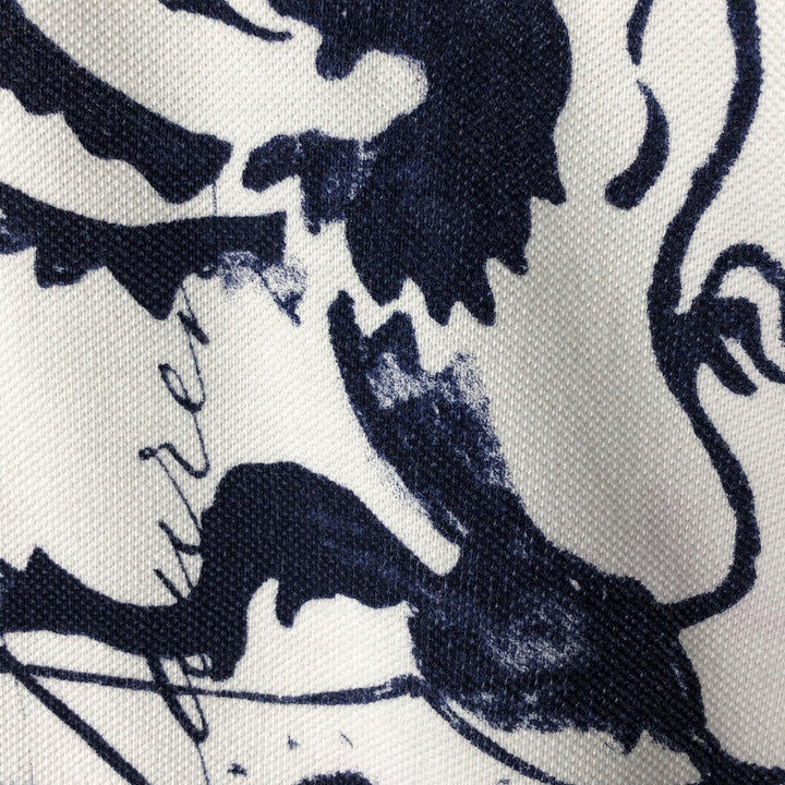 Ralph Lauren POLO by Ralph Lauren short sleeve polo shirt, men's size L cotton white type Vintage Second Hand