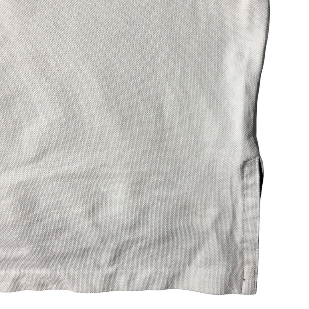 Ralph Lauren POLO by Ralph Lauren short sleeve polo shirt, men's size L cotton white type Vintage Second Hand