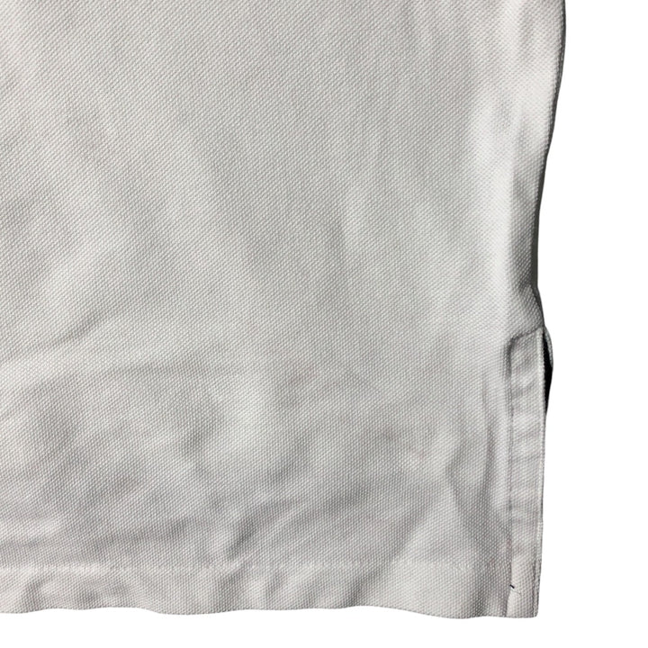 Ralph Lauren POLO by Ralph Lauren short sleeve polo shirt, men's size L cotton white type Vintage Second Hand
