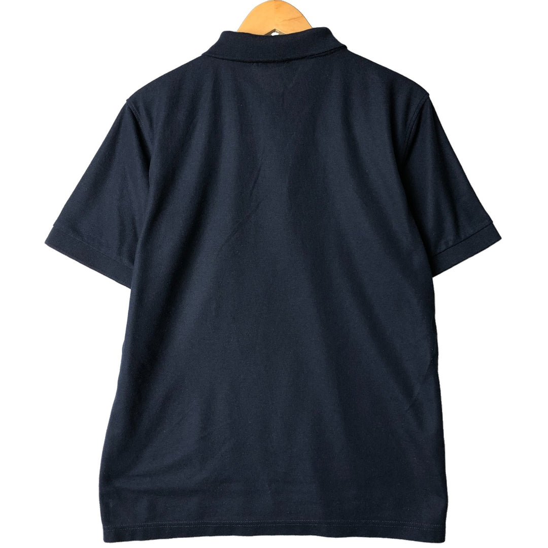 Ralph Lauren POLO RALPH LAUREN short sleeve polo shirt men's size L cotton navy blue type Vintage Second Hand