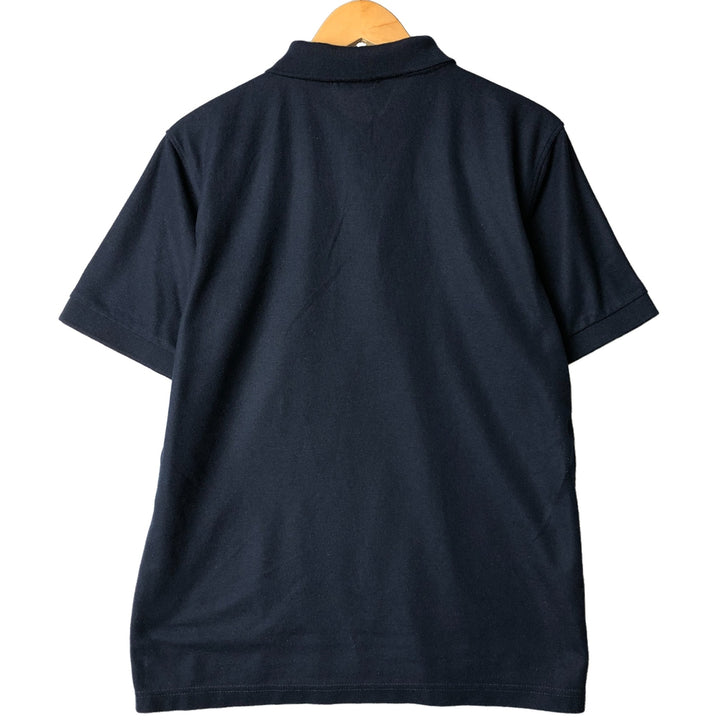 Ralph Lauren POLO RALPH LAUREN short sleeve polo shirt men's size L cotton navy blue type Vintage Second Hand