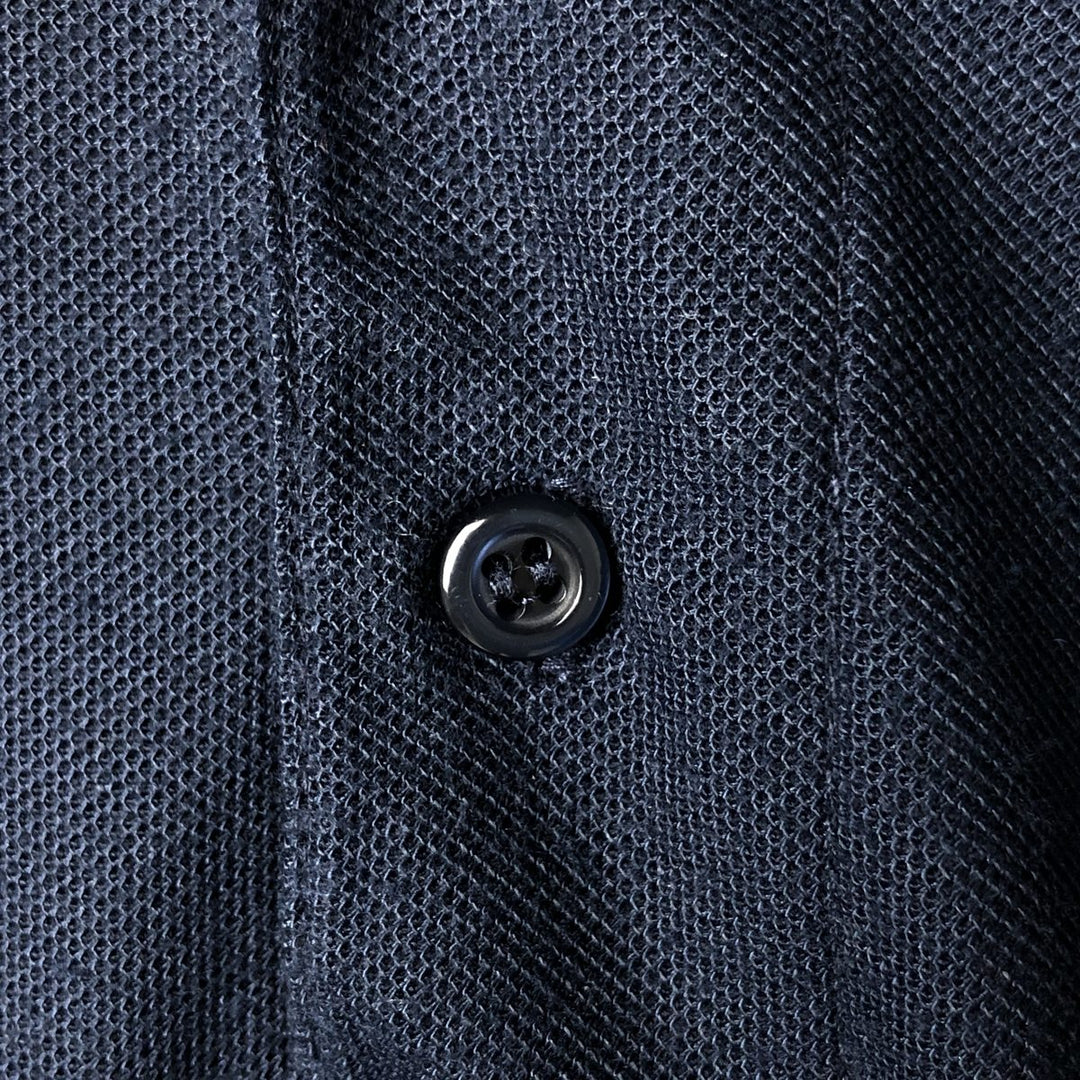 Ralph Lauren POLO RALPH LAUREN short sleeve polo shirt men's size L cotton navy blue type Vintage Second Hand