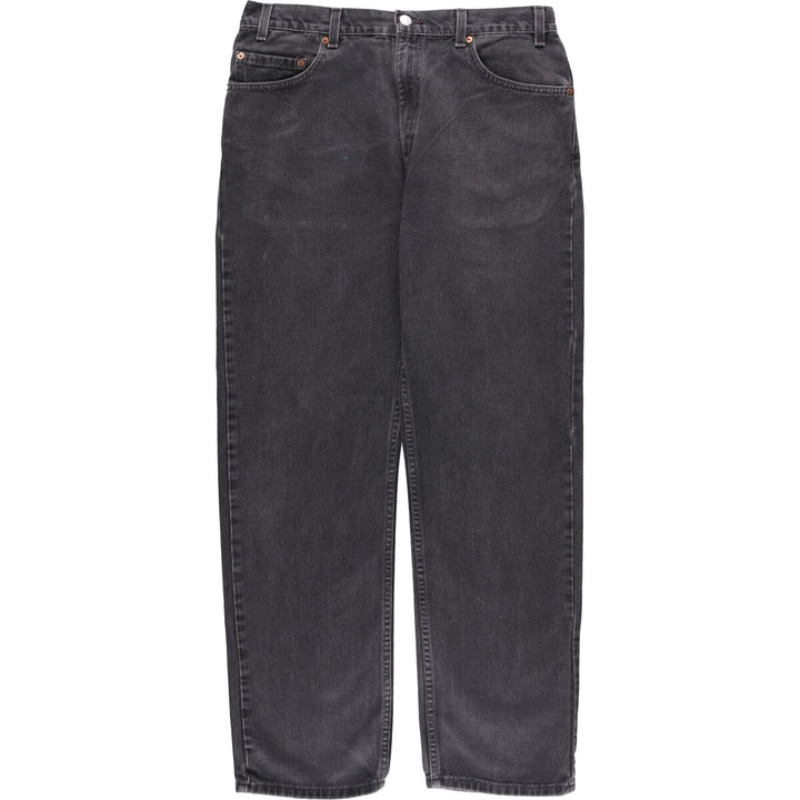 90s-00'S Levi's Black Denim Tapered Denim Pants Men's Size W34 unclear black type Vintage Second Hand