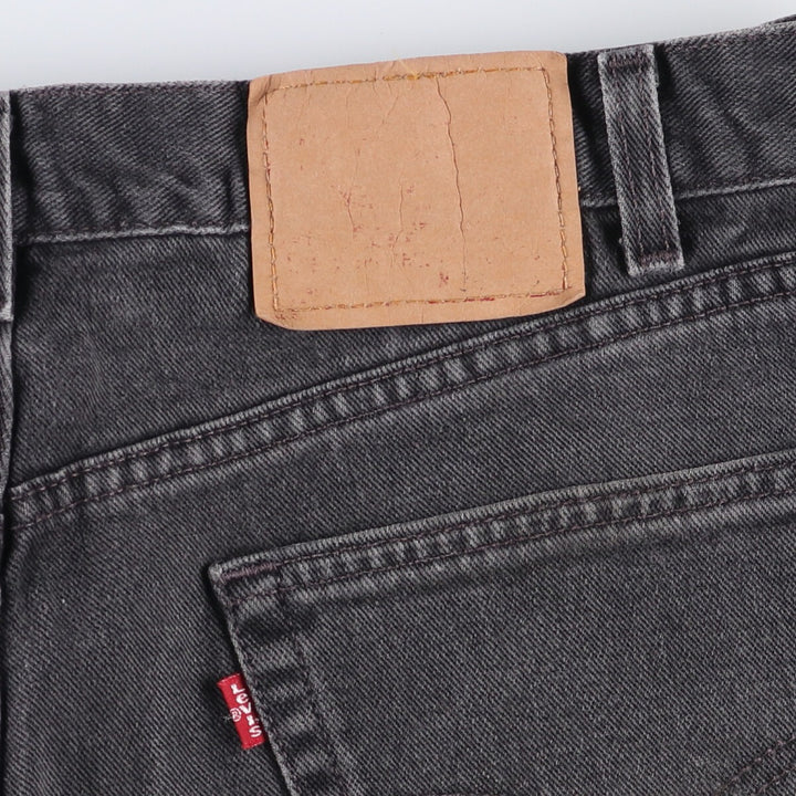 90s-00'S Levi's Black Denim Tapered Denim Pants Men's Size W34 unclear black type Vintage Second Hand